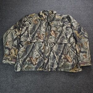 Field & Stream Coat Mens XL Real Tree 2-In-1 Hydroproof Ultra Hunting Liner